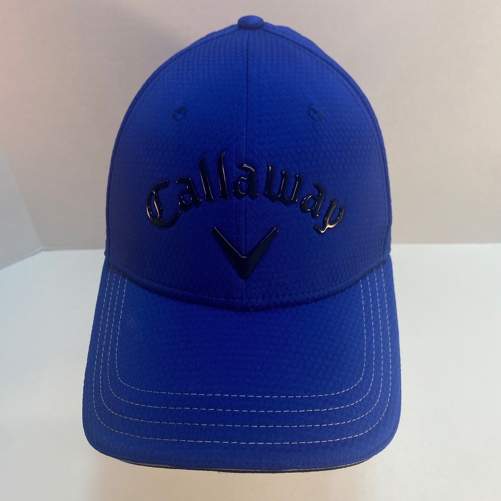 Callaway Odyssey Golf Hat Cap Mens‎ Blue White Adjustable